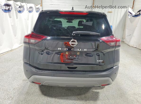 5N1BT3AB3PC860013 2023 NISSAN ROGUE Black Հետևի տեսք