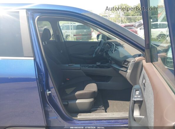 5N1BT3AB4PC789369 2023 NISSAN ROGUE Blue წინა სალონის ხედი