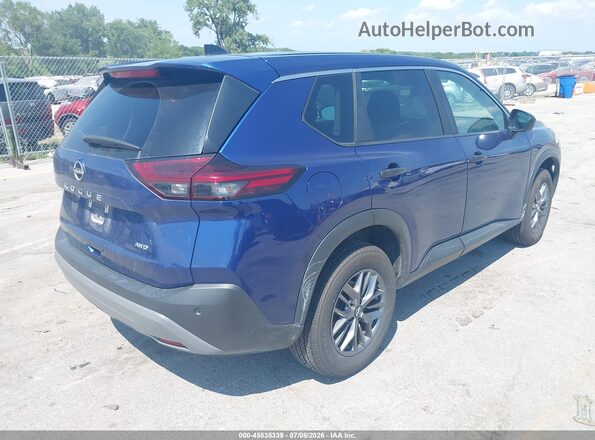 5N1BT3AB4PC789369 2023 NISSAN ROGUE Blue უკანა მარჯვენა