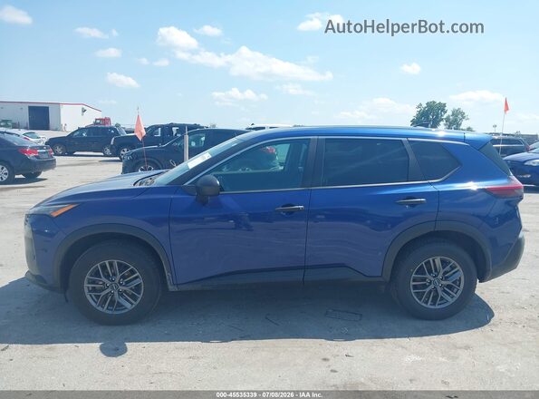 5N1BT3AB4PC789369 2023 NISSAN ROGUE Blue სალონის 360-გრადუსიანი ხედი