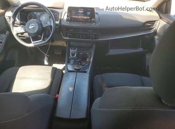 5N1BT3AB4PC809006 2023 NISSAN ROGUE Black Dashboard view
