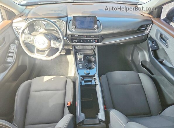 5N1BT3AB4PC854348 2023 NISSAN ROGUE Gray Вид панелі приладів