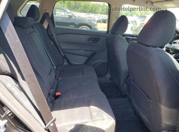 5N1BT3AB4SC871675 2025 NISSAN ROGUE Black უკანა სალონის ხედი