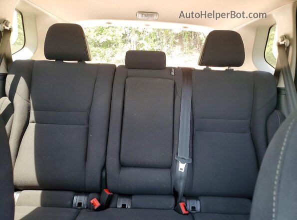 5N1BT3AB4SC871675 2025 NISSAN ROGUE Black უკანა სავარძლების ხედი