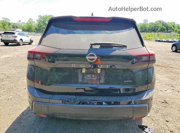 5N1BT3AB4SC871675 2025 NISSAN ROGUE Black უკანა ხედი