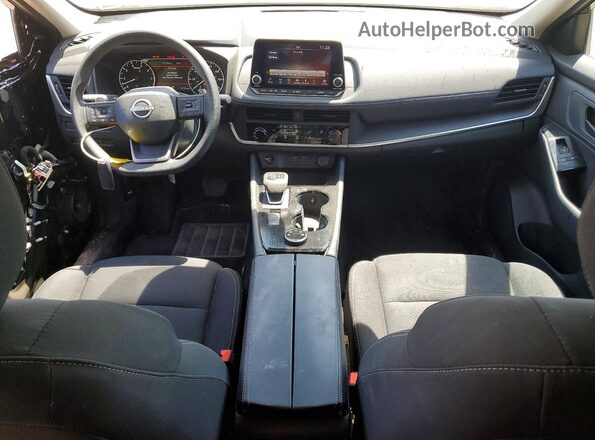5N1BT3AB4SC871675 2025 NISSAN ROGUE Black წინა პანელის ხედი