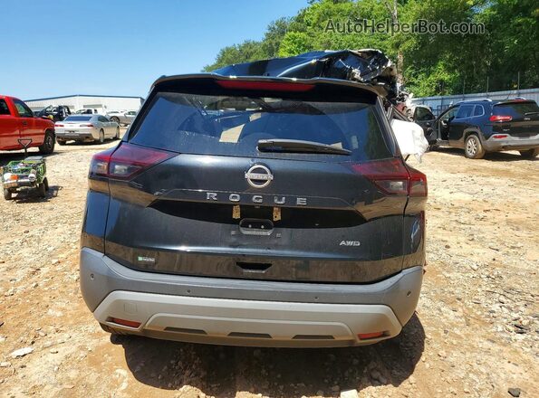 5N1BT3AB5PC894597 2023 NISSAN ROGUE Black Rear view