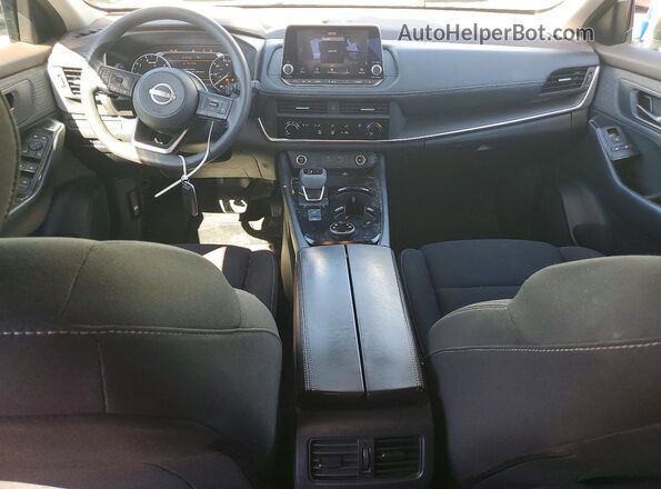 5N1BT3AB5PC911186 2023 NISSAN ROGUE White Առջևի վահանակի տեսք