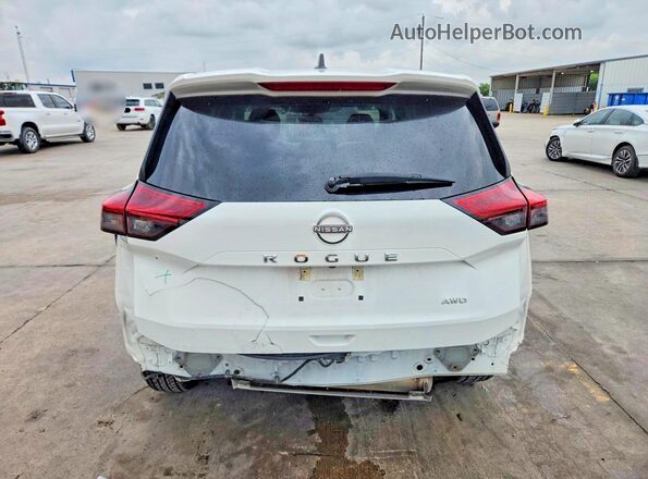 5N1BT3AB6PC851189 2023 NISSAN ROGUE White Widok z tyłu