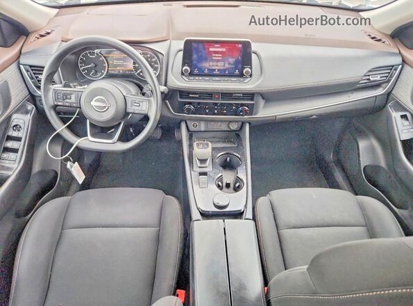 5N1BT3AB6PC851189 2023 NISSAN ROGUE White Widok deski rozdzielczej