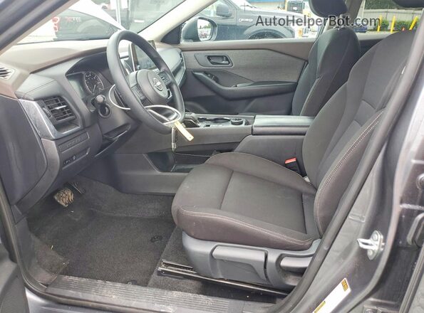 5N1BT3AB6PC855470 2023 NISSAN ROGUE Charcoal Vista interior delantera