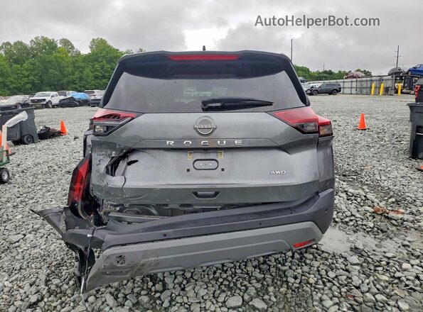 5N1BT3AB6PC855470 2023 NISSAN ROGUE Charcoal Vista trasera