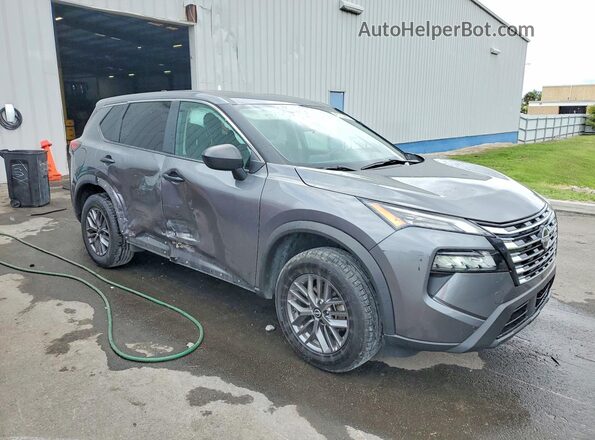 5N1BT3AB6RC749815 2024 NISSAN ROGUE Серый Передняя правая четверть