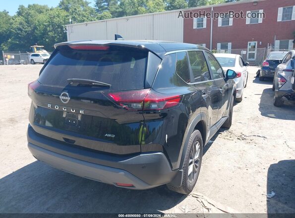 5N1BT3AB7PC674071 2023 NISSAN ROGUE Black Հետևի աջ