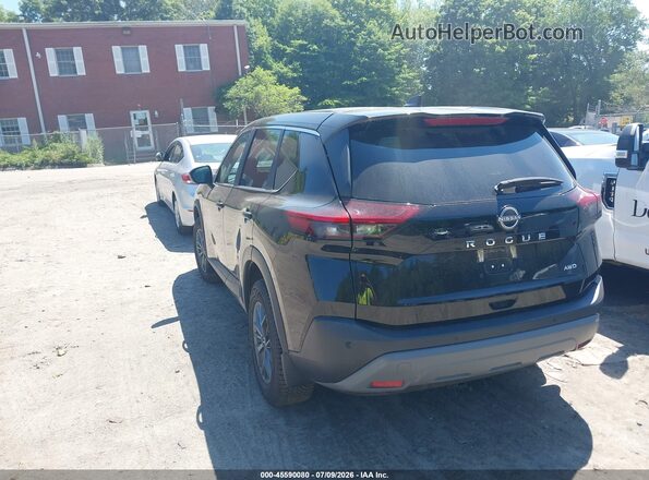 5N1BT3AB7PC674071 2023 NISSAN ROGUE Black Հետևի ձախ