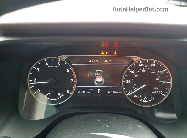 5N1BT3AB7PC905289 2023 NISSAN ROGUE Red ხელსაწყოთა პანელის ხედი