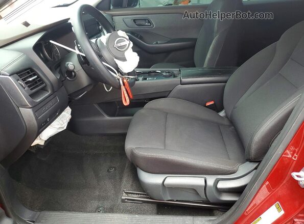 5N1BT3AB7PC905289 2023 NISSAN ROGUE Red წინა სალონის ხედი