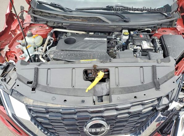 5N1BT3AB7PC905289 2023 NISSAN ROGUE Red ძრავის განყოფილების ხედი