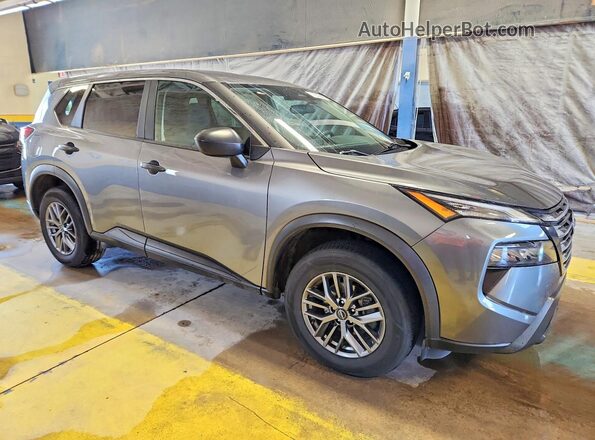 5N1BT3AB7RC701157 2024 NISSAN ROGUE Серый Передняя правая четверть