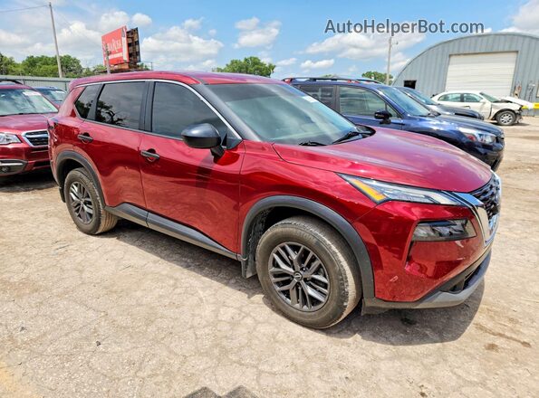5N1BT3AB8PC685998 2023 NISSAN ROGUE Burgundy Front right