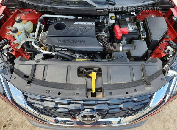 5N1BT3AB8PC685998 2023 NISSAN ROGUE Burgundy Rear interior view
