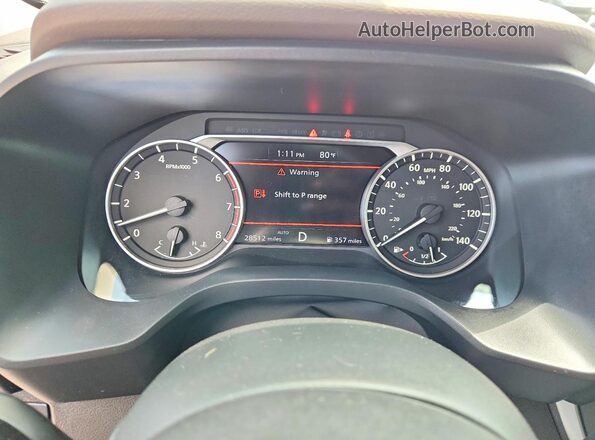 5N1BT3AB8PC685998 2023 NISSAN ROGUE Burgundy Instrument cluster view