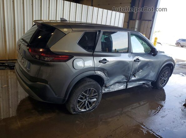5N1BT3AB8PC779654 2023 NISSAN ROGUE Серый Задняя правая четверть