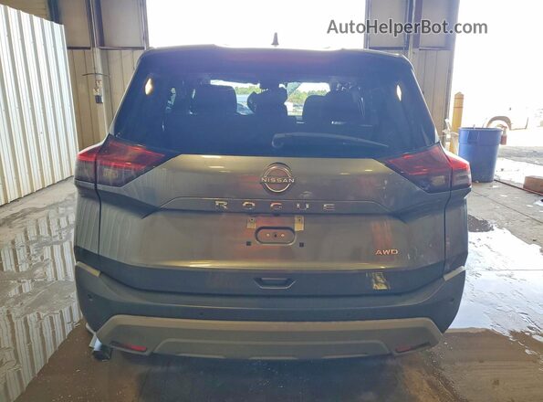 5N1BT3AB8PC779654 2023 NISSAN ROGUE Серый Вид сзади