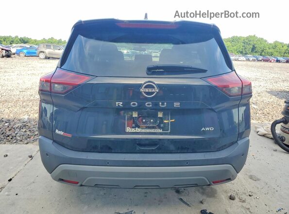 5N1BT3AB8PC786992 2023 NISSAN ROGUE Black უკანა ხედი