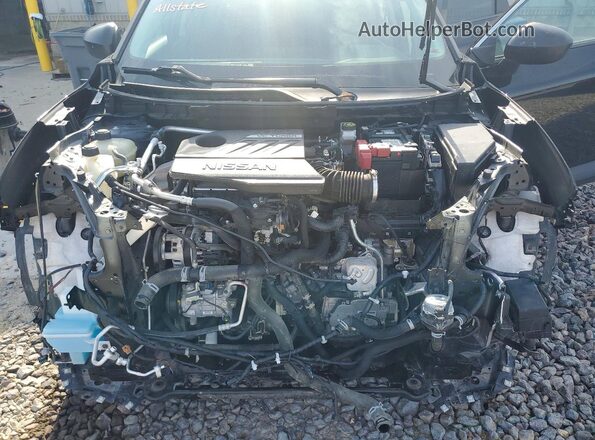 5N1BT3AB8PC786992 2023 NISSAN ROGUE Black ძრავის განყოფილების ხედი