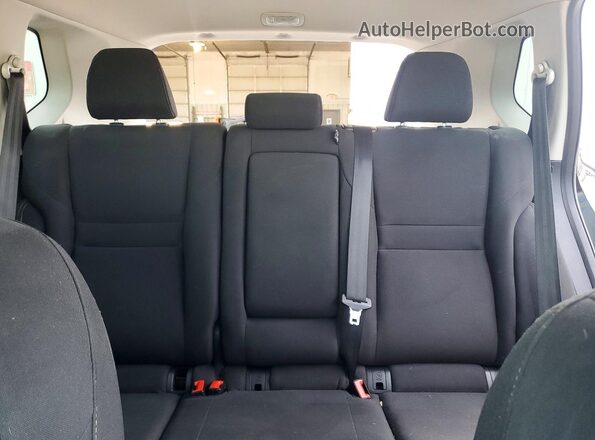 5N1BT3AB8PC786992 2023 NISSAN ROGUE Black უკანა სავარძლების ხედი