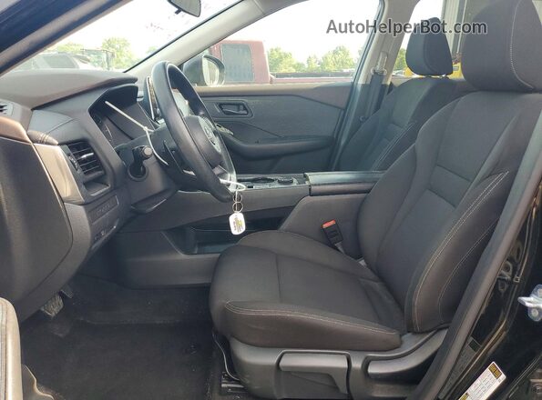 5N1BT3AB8PC786992 2023 NISSAN ROGUE Black წინა სალონის ხედი