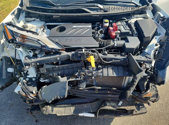 5N1BT3AB8PC831025 2023 NISSAN ROGUE White ძრავის განყოფილების ხედი