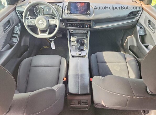 5N1BT3AB8PC846883 2023 NISSAN ROGUE Black Widok deski rozdzielczej