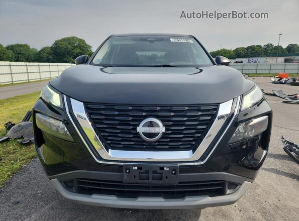 5N1BT3AB8PC846883 2023 NISSAN ROGUE Black Widok wnętrza 360 stopni