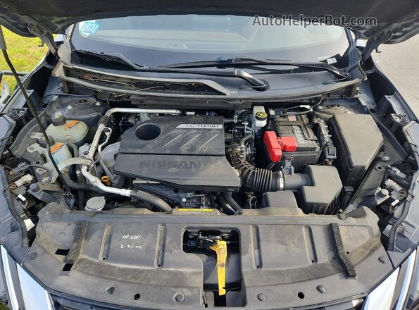 5N1BT3AB8PC846883 2023 NISSAN ROGUE Black Widok komory silnika