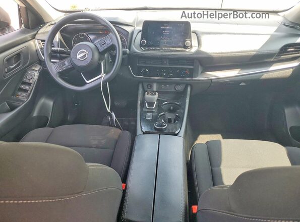 5N1BT3AB8RC687981 2024 NISSAN ROGUE White წინა პანელის ხედი