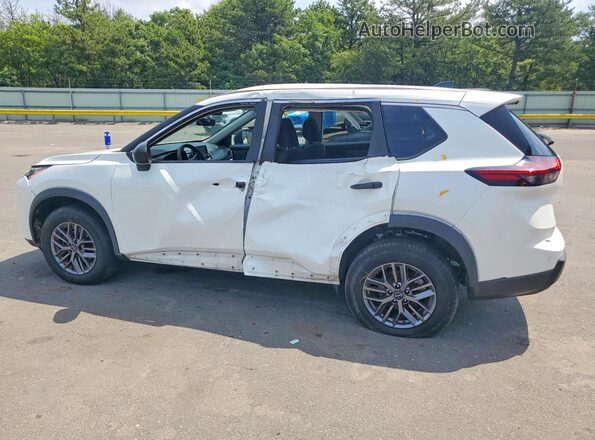 5N1BT3AB8RC687981 2024 NISSAN ROGUE White უკანა მარცხენა