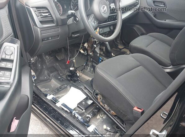 5N1BT3AB9PC896207 2023 NISSAN ROGUE Black Front view