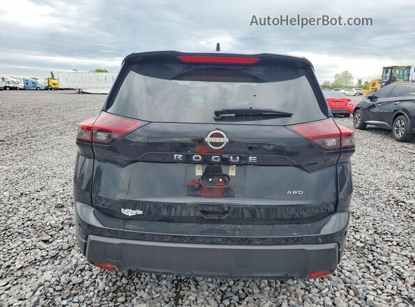 5N1BT3AB9RC721667 2024 NISSAN ROGUE Black Rear view