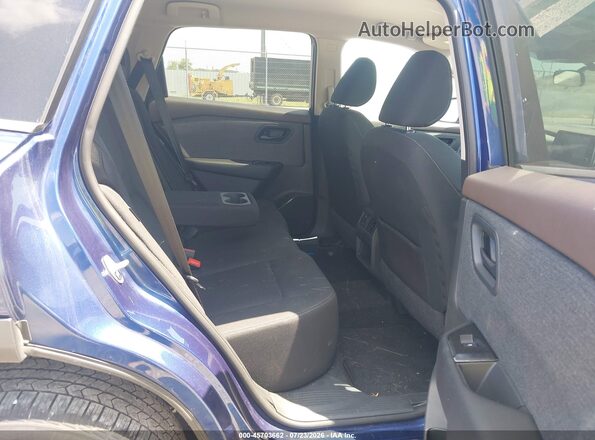 5N1BT3ABXPC757025 2023 NISSAN ROGUE Dark Blue Widok naklejki z numerem VIN