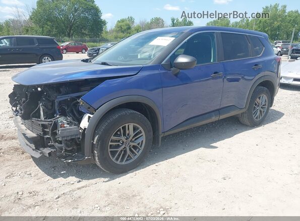 5N1BT3ABXPC757025 2023 NISSAN ROGUE Dark Blue Przód lewy