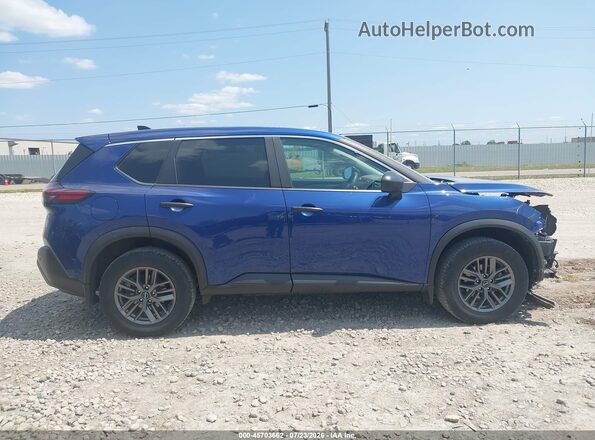 5N1BT3ABXPC757025 2023 NISSAN ROGUE Dark Blue Widok wnętrza 360 stopni