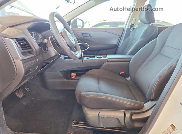 5N1BT3ABXPC850370 2023 NISSAN ROGUE White Вид салону спереду