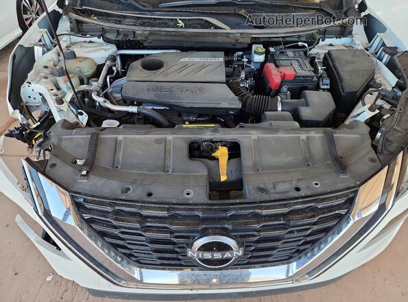 5N1BT3ABXPC850370 2023 NISSAN ROGUE White Вид підкапотного простору