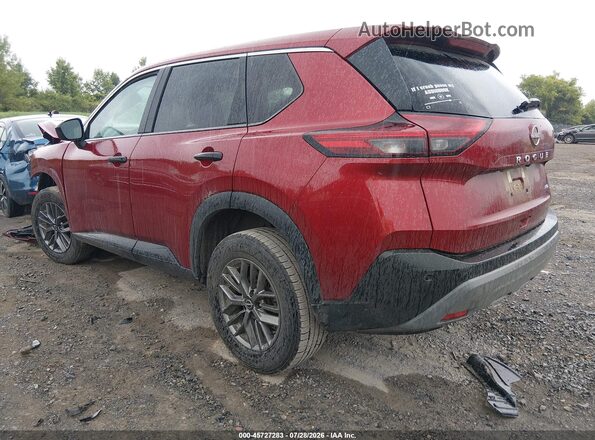 5N1BT3ABXPC905187 2023 NISSAN ROGUE Red Задня ліва чверть