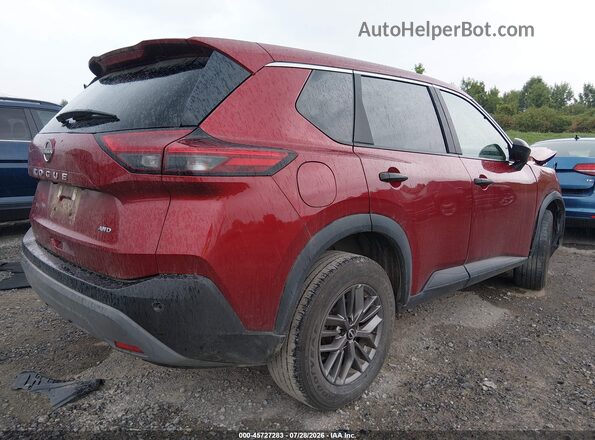 5N1BT3ABXPC905187 2023 NISSAN ROGUE Red Задня права чверть