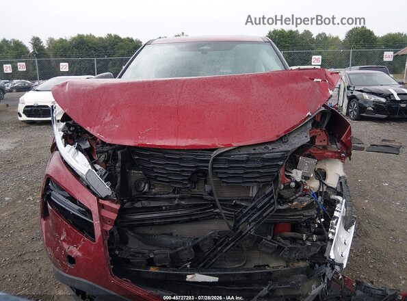 5N1BT3ABXPC905187 2023 NISSAN ROGUE Red Вид задньої частини салону
