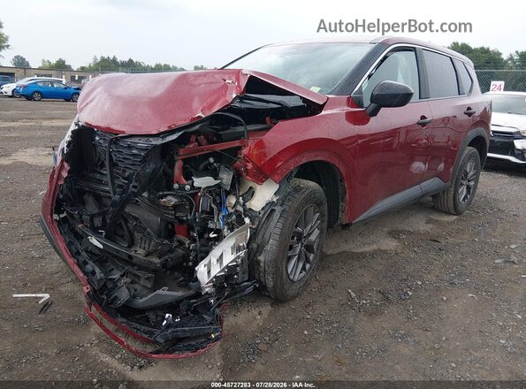 5N1BT3ABXPC905187 2023 NISSAN ROGUE Red Передня ліва чверть