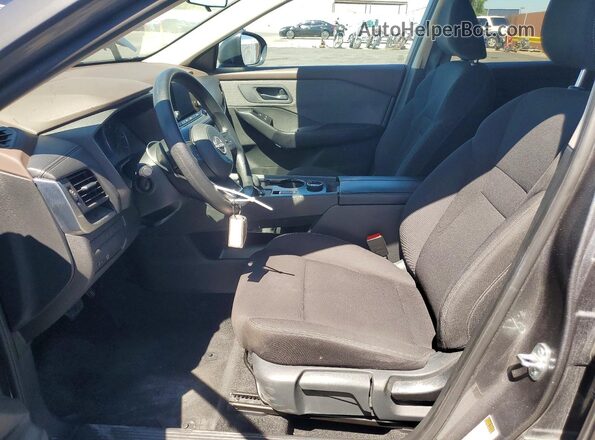 5N1BT3ABXPC947276 2023 NISSAN ROGUE Серый Вид салона спереди